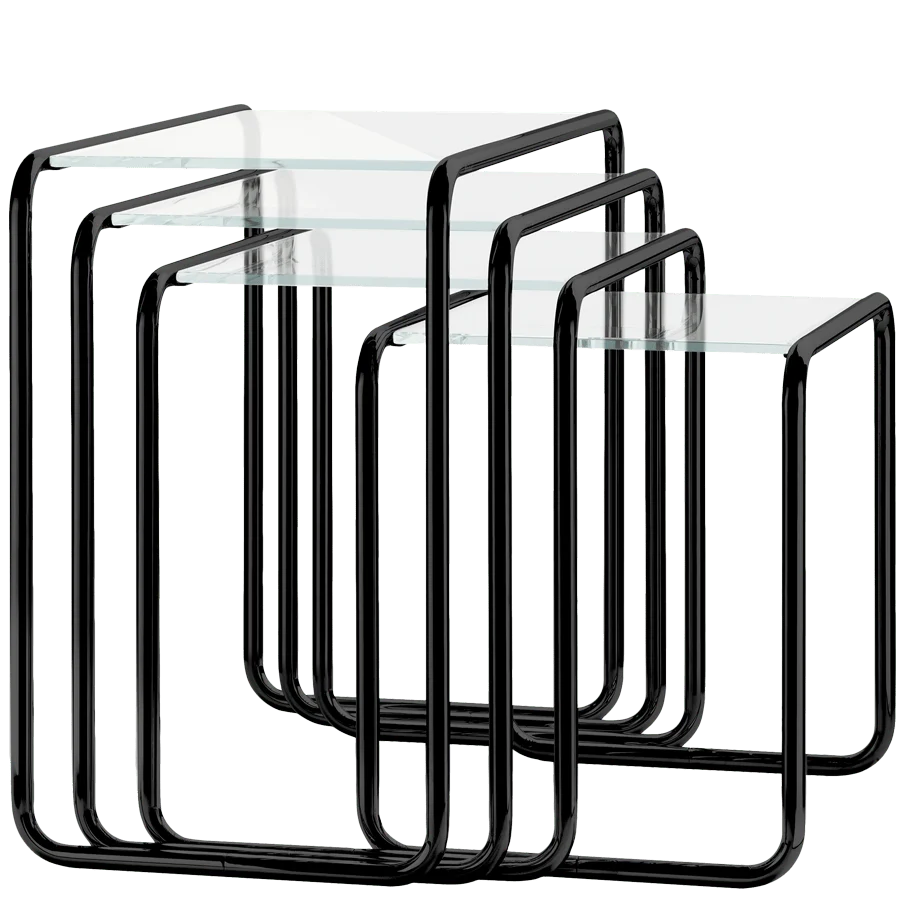 B 9 THONET NESTING TABLES